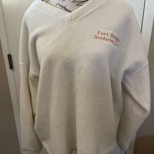 fuzzy vintage crewneck